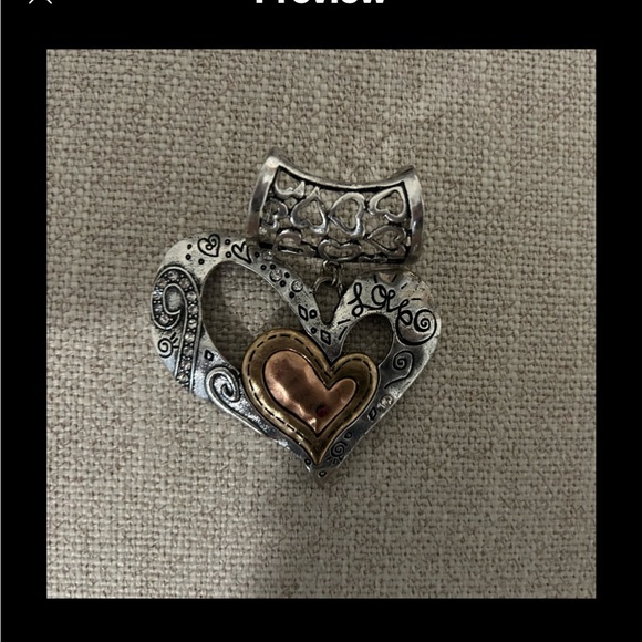 Jewelry - Scarf Jewelry- Tri Tone